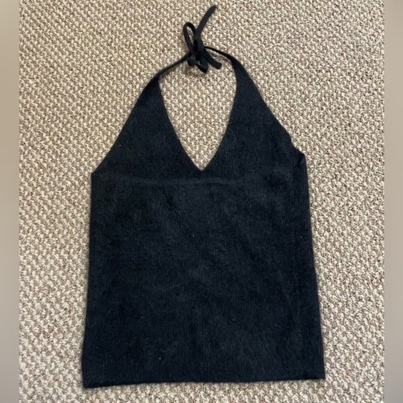 Vintage Ralph Lauren Angora Blend Halter Top - Picture 4 of 6